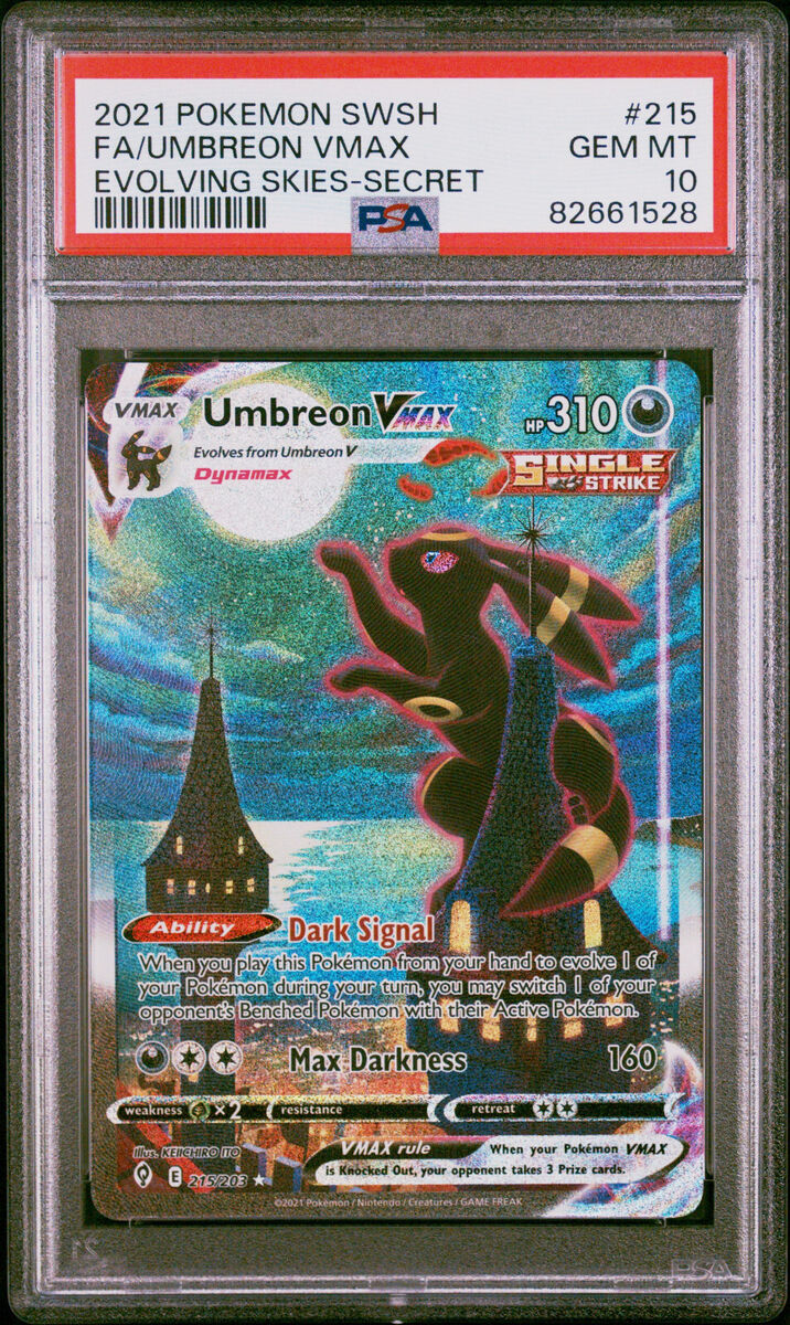 2021 Evolving Skies Umbreon VMAX (Alternate Art)